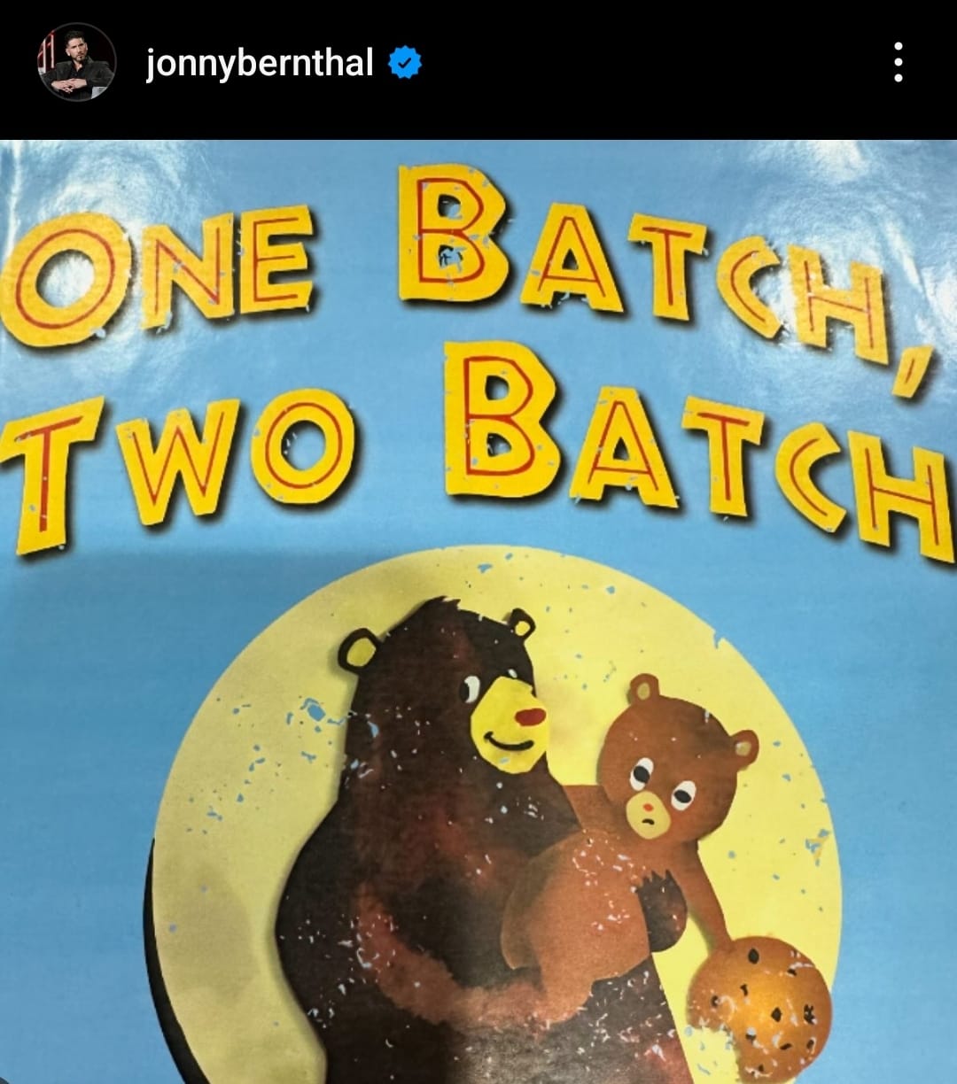 Jon Bernthal's Punisher is Back!! Jon Bernthal's latest Instagram Post showing the cover to "One Batch, Two Batch Penny and Dime," a book Frank failed to read to his daughter the night before she, her brother, and her mother got killed at Central Park.